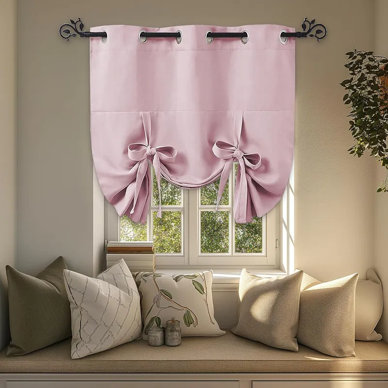 PONY DANCE Kitchen Window Curtains